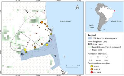 Consumption and Preferences for Wild and Domestic Meat in Indigenous Communities in the Brazilian Atlantic Forest